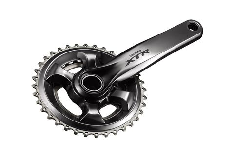 Giò đĩa second-hand SHIMANO XTR FC-M9000/Bạc | SHIMANO XTR FC-M9000 second-hand Crankset/Silver