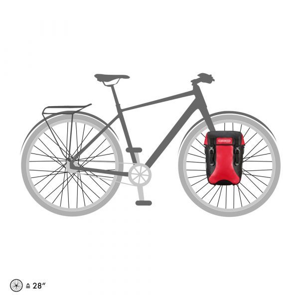  Túi treo baga Ortlieb F4801/ Sport-Packer Classic/ Black - Red 