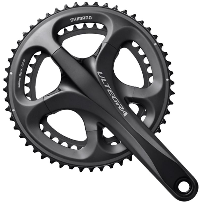  Giò đĩa 2nd-hand SHIMANO Ultegra FC-6700/2x10/Đen | SHIMANO Ultegra FC-6700 2nd-hand Crankset/2x10/Black 