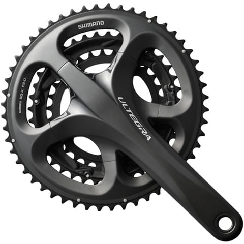 Đùi đĩa SHIMANO Ultegra FC-6703/3x10/Đen | SHIMANO Ultegra FC-6703 Crankset/3x10/Black