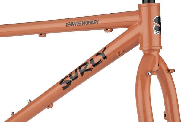  Frame Set Surly Karate Monkey/ Size L/ Pink (Peach Salmon Sundae) 