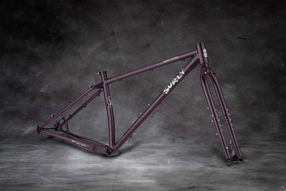  Frame Set Surly Karate Monkey XS Purple (Organic Eggplant) 