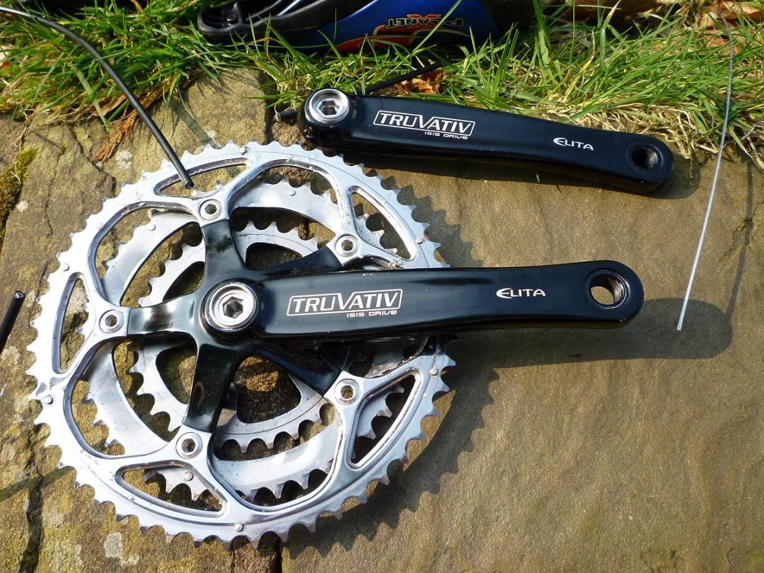  Đùi đĩa Truvativ Elita/48T/172.5mm/Hợp kim | Truvativ Elita Crankset/48T/172.5mm/Alloy 