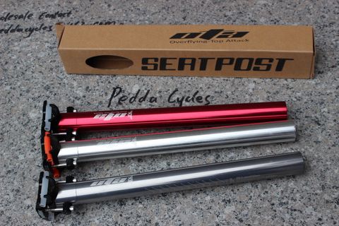 Cọc yên Ota CNC/30.9 hoặc 27.2/350mm/Bạc | Ota CNC Seatpost/30.9 or 27.2/350mm/Silver