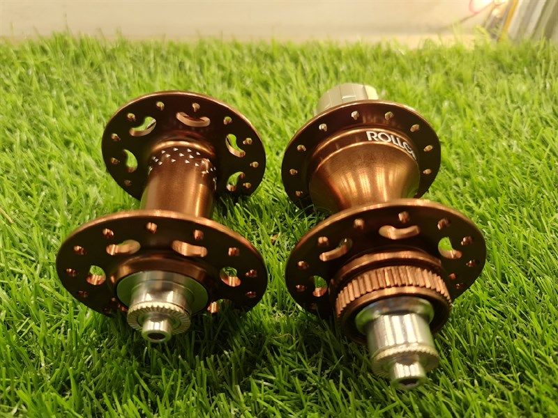  Rollcii RC23F 02 HUB/ Centelock/ 32hole/ QR 9mm / Coffee color 