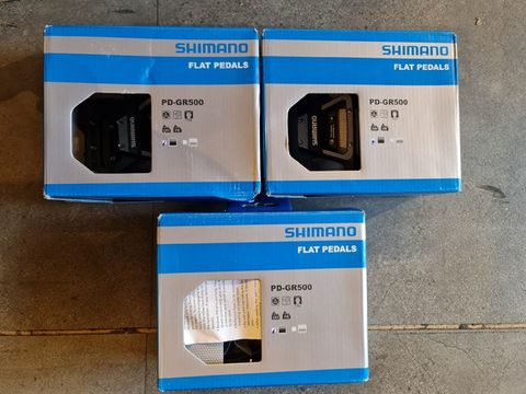 Pedal Shimano FLAT PEDALS PD-GR500/ Black