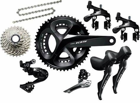  Bộ cấu thành xe đạp Shimano 105 R7000 Bike Groupset 