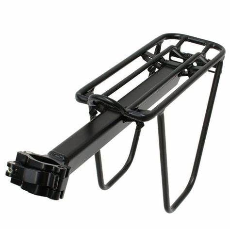  Baga bắt cọc yên Lâm Vélo/Nhôm/Đen | Lâm Vélo Seatpost Rear Rack/Aluminum/Black 