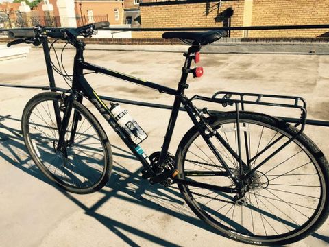 Baga GIANT Escape/Thép/Đen | GIANT Escape Rack/Stainless Steel/Black