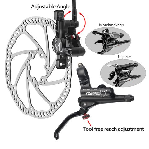 Cụm phanh đĩa Tecktro /Flat moutain