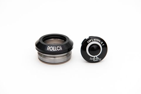 Chén cổ Veloci Rollcii IS41/41mm/Nhôm/Đen-Bạc | Veloci Rollcii IS41 Bike Headset/41mm/Aluminum/Black-Silver
