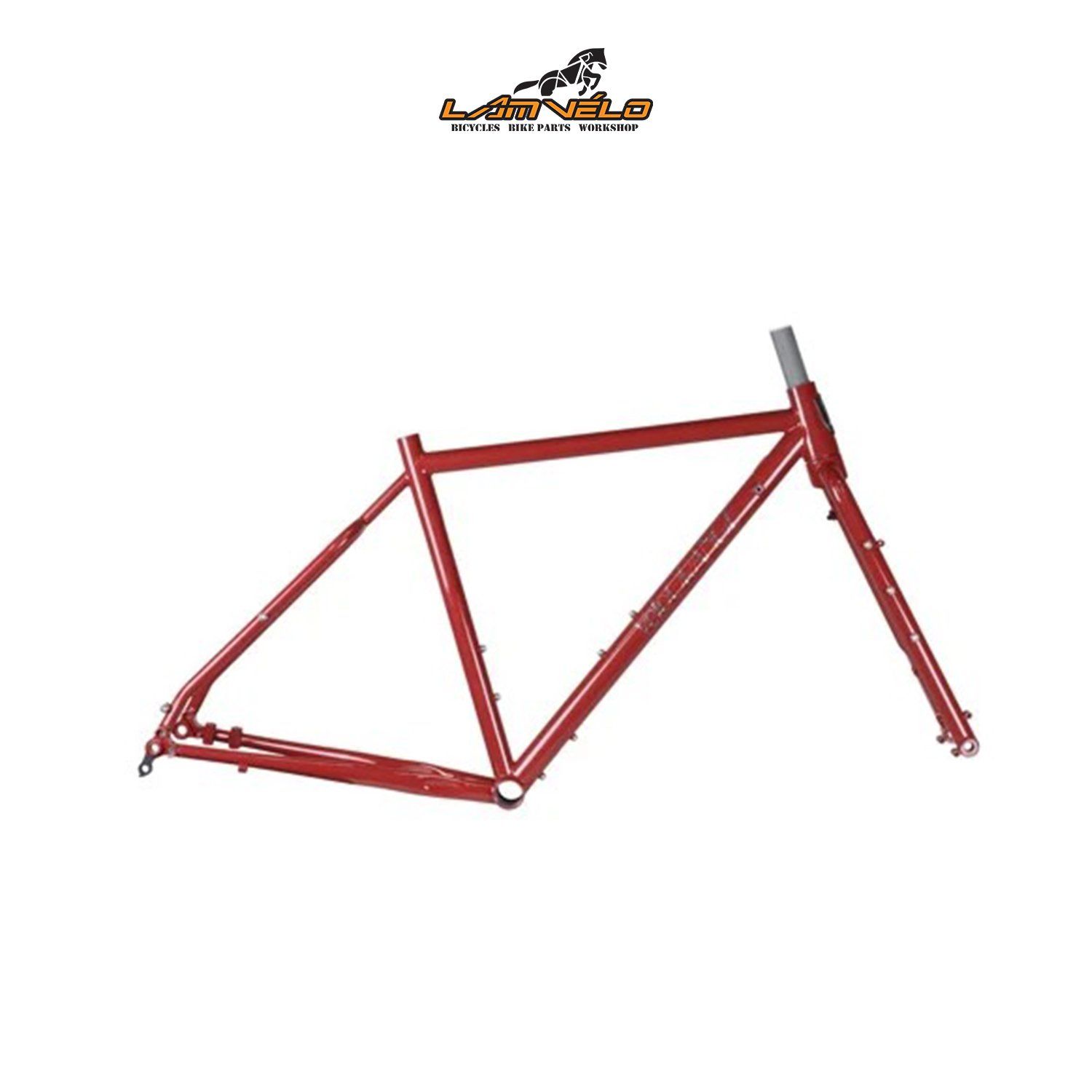  Velo Orange Pass Hunter Frameset/ Size M/ Burgundy 