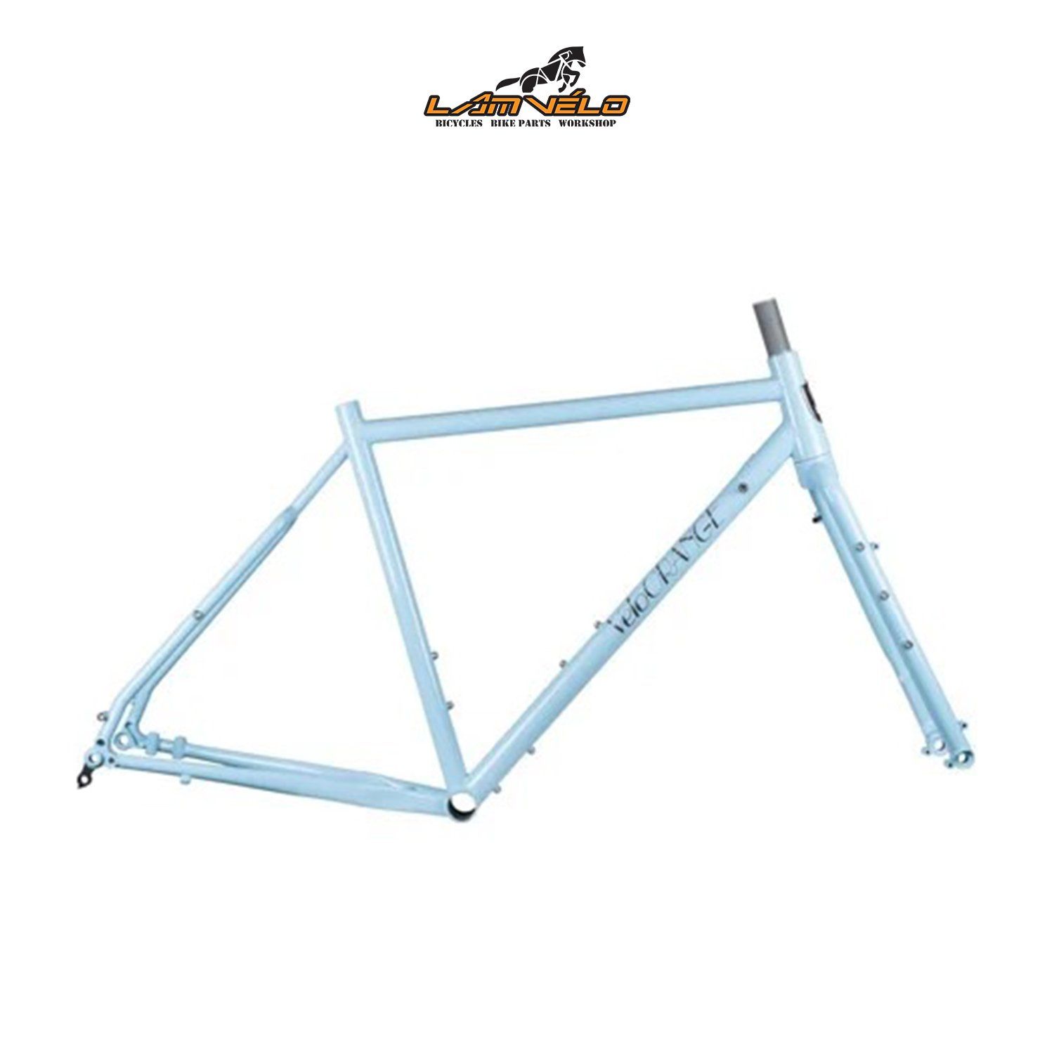  Velo Orange Pass Hunter Frameset/ Size S/ Cool Blue 