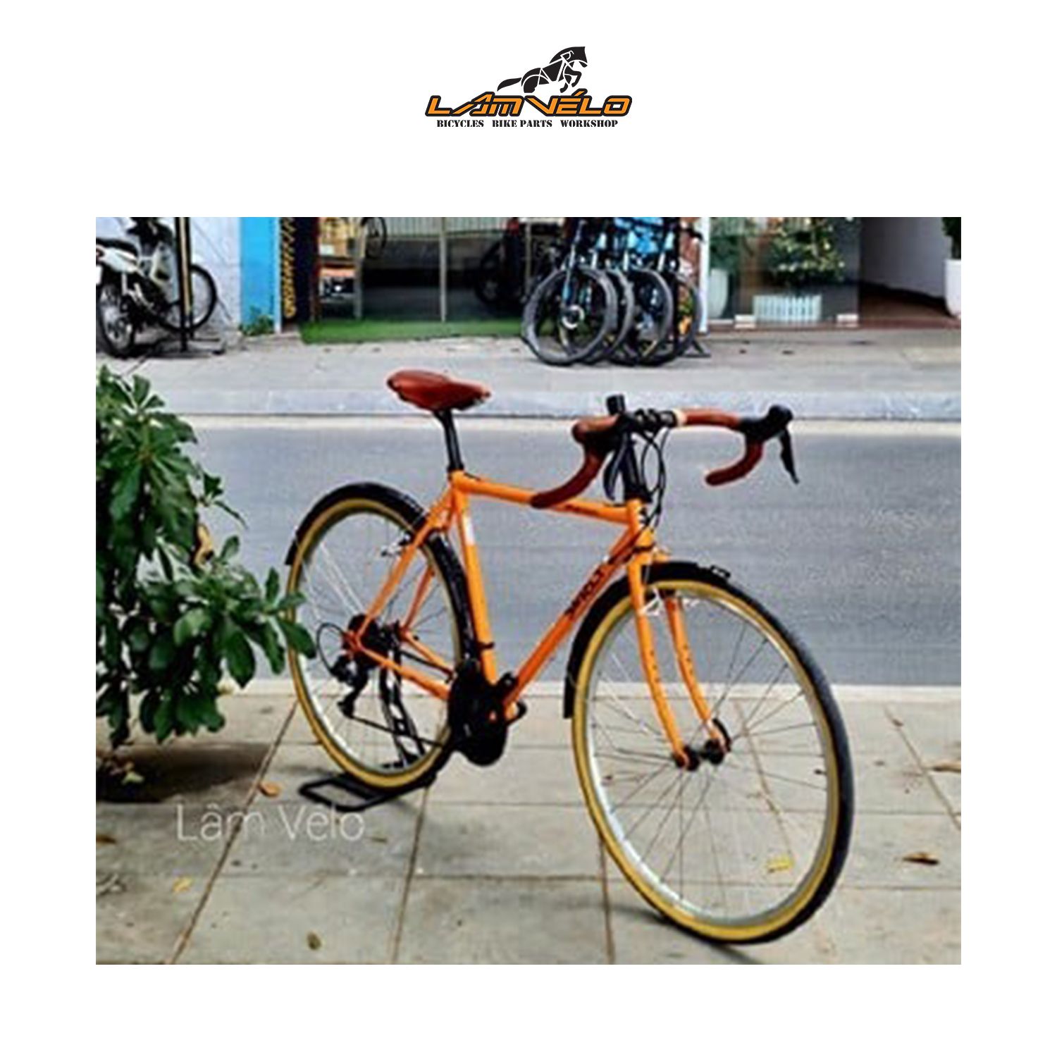 Surly cross check orange top
