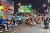 Bảng quảng cáo chợ Phú Nhuận tại cổng Phan Đình Phùng