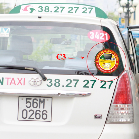 Quảng cáo Taxi