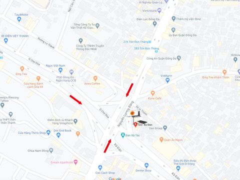 Bảng quảng cáo 522 Xã Đàn, Bùng Binh Ô Chợ Dưa, Q. Đống Đa, Hà Nội.