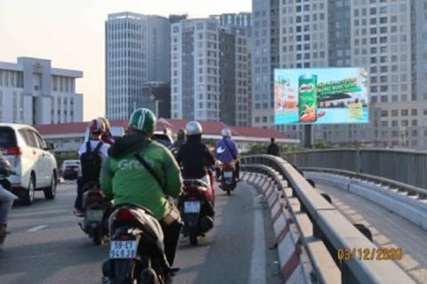 Trụ Bảng Quảng Cáo Led Cầu Khánh Hội, Quận 4