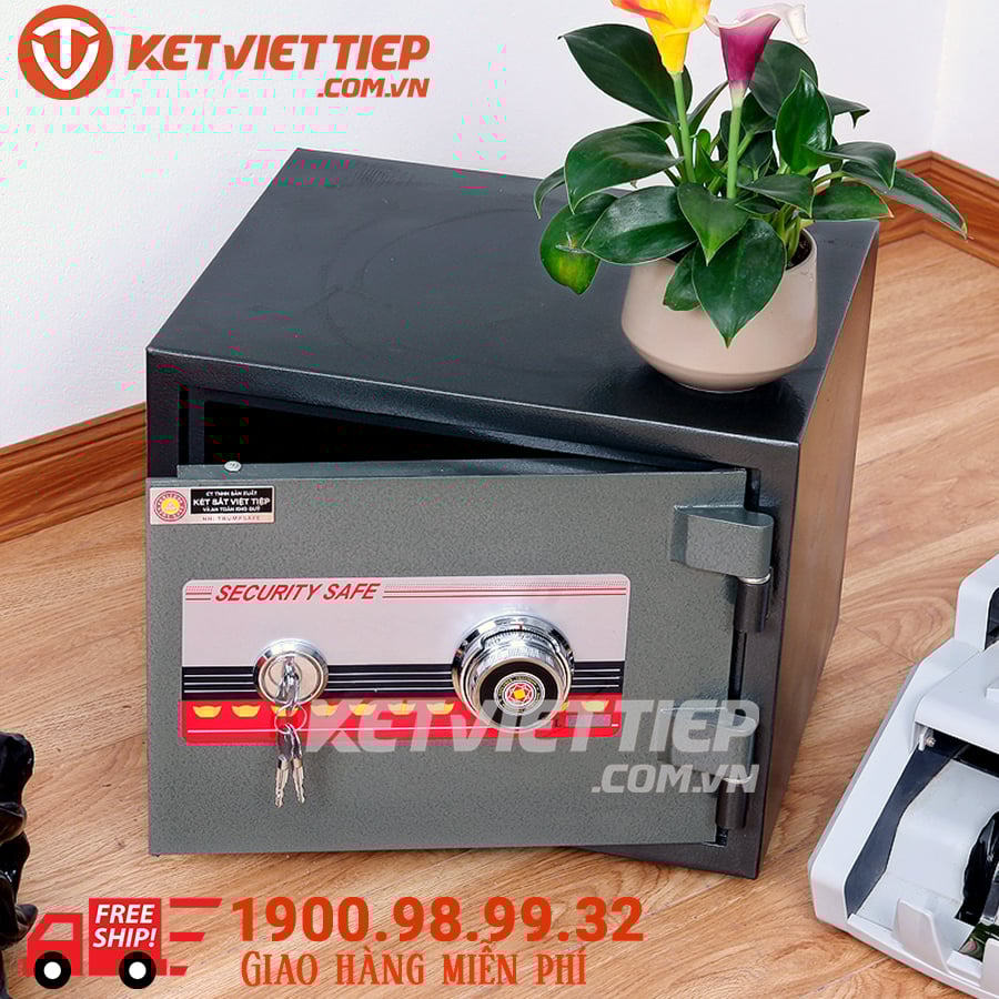 Két sắt Việt Tiệp chống cháy  K25 BLN khóa cơ chính hãng