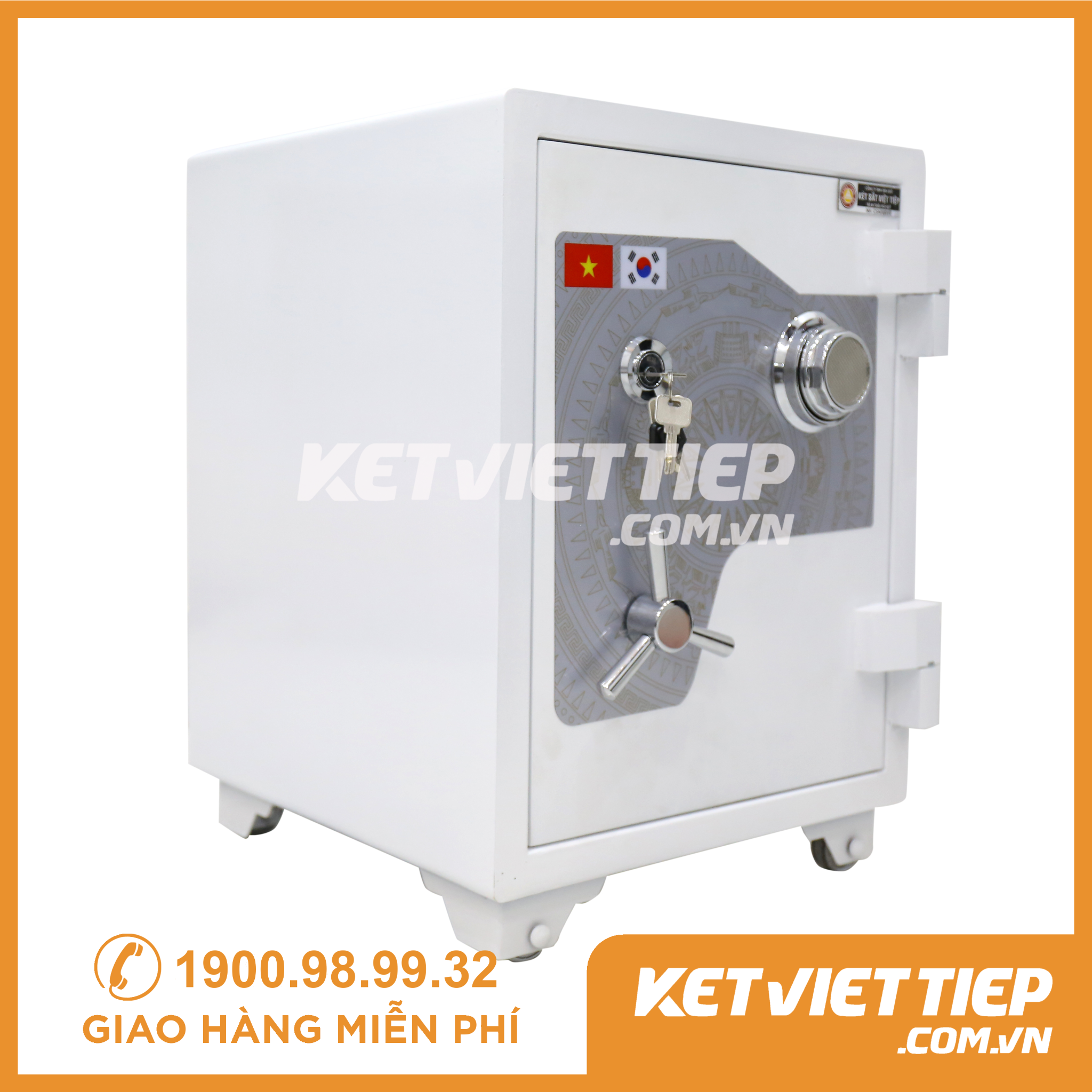 Két sắt siêu cường Việt Tiệp KVTSC168 Khóa cơ