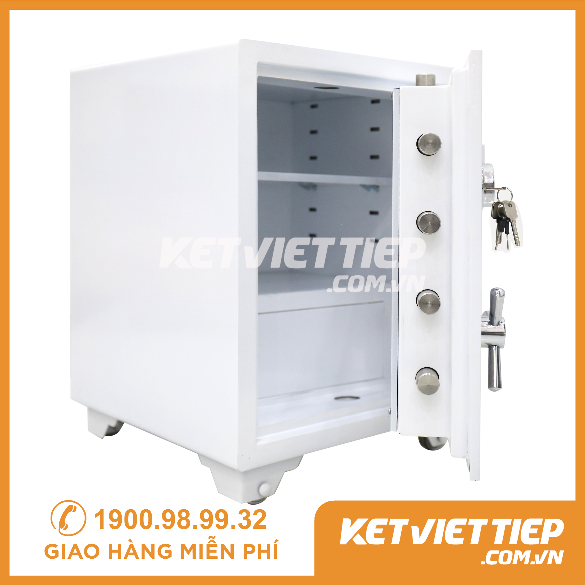 Két sắt siêu cường Việt Tiệp KVTSC168 Khóa cơ