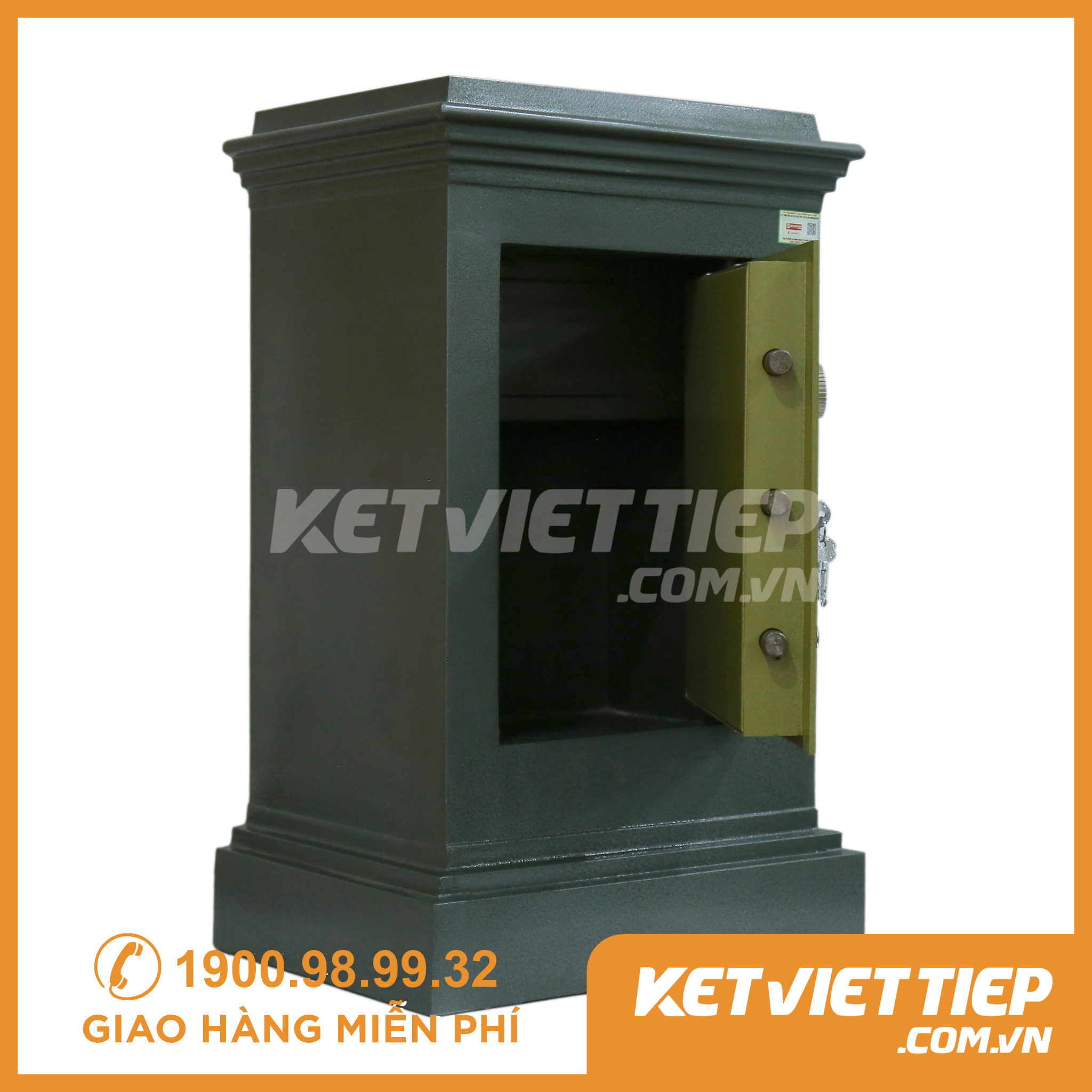 Két Sắt Việt Tiệp KVT140KC Khóa Cơ