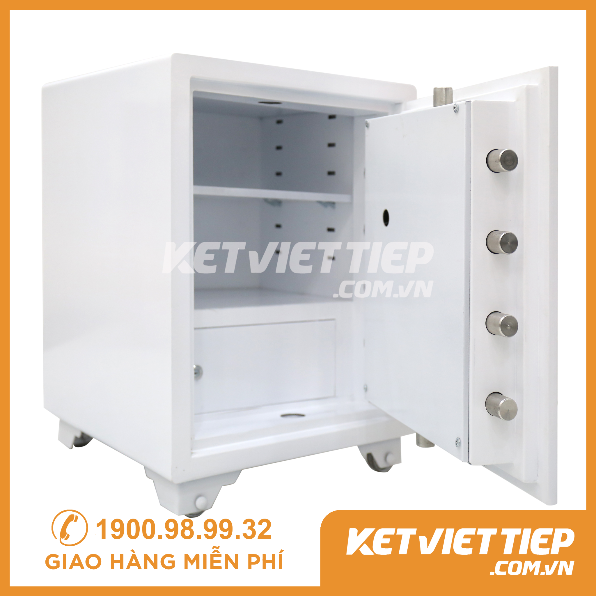 Két sắt siêu cường Việt Tiệp KVTSC168 Khóa cơ