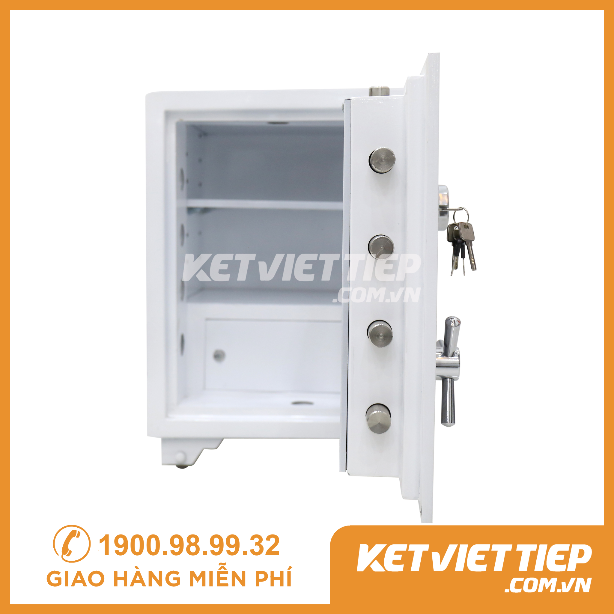 Két sắt siêu cường Việt Tiệp KVTSC168 Khóa cơ