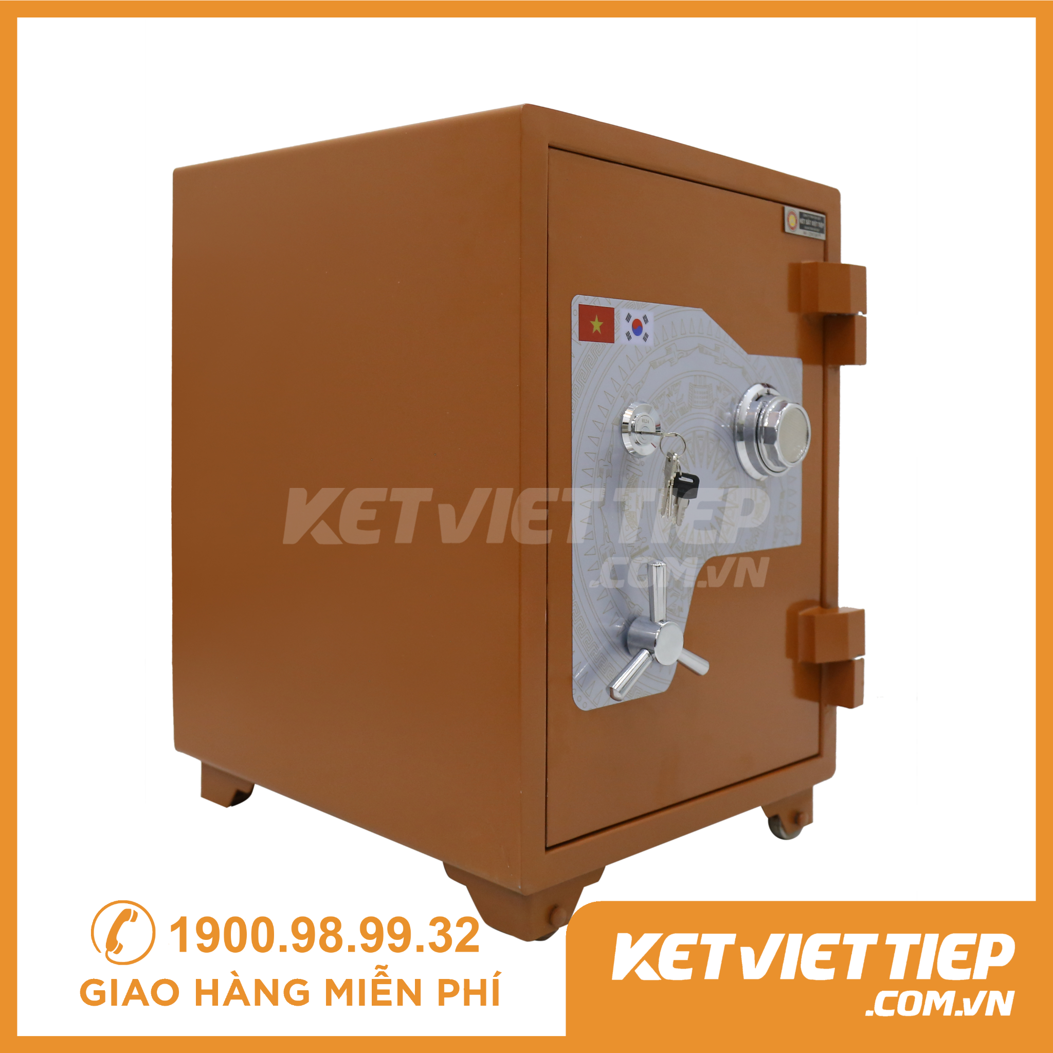 Két sắt siêu cường Việt Tiệp KVTSC188 Khóa cơ