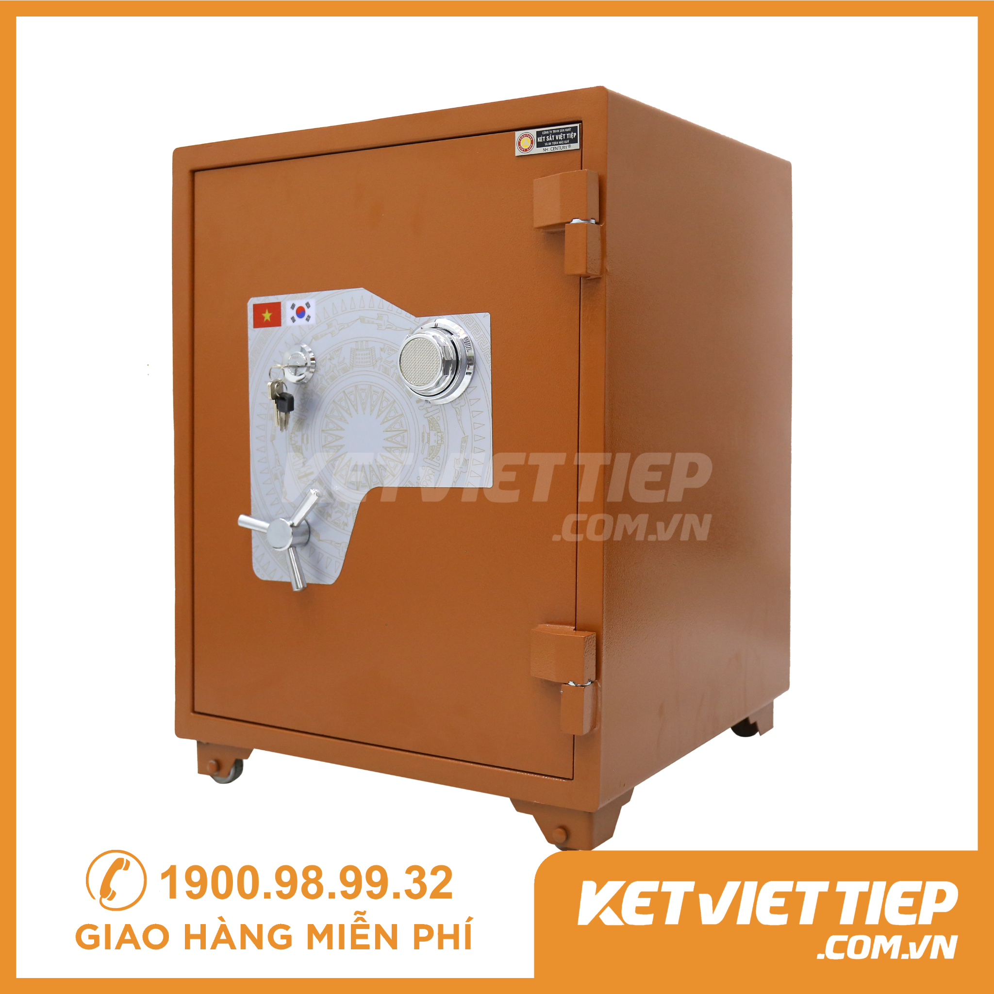 Két sắt siêu cường Việt Tiệp KVTSC189 khóa cơ