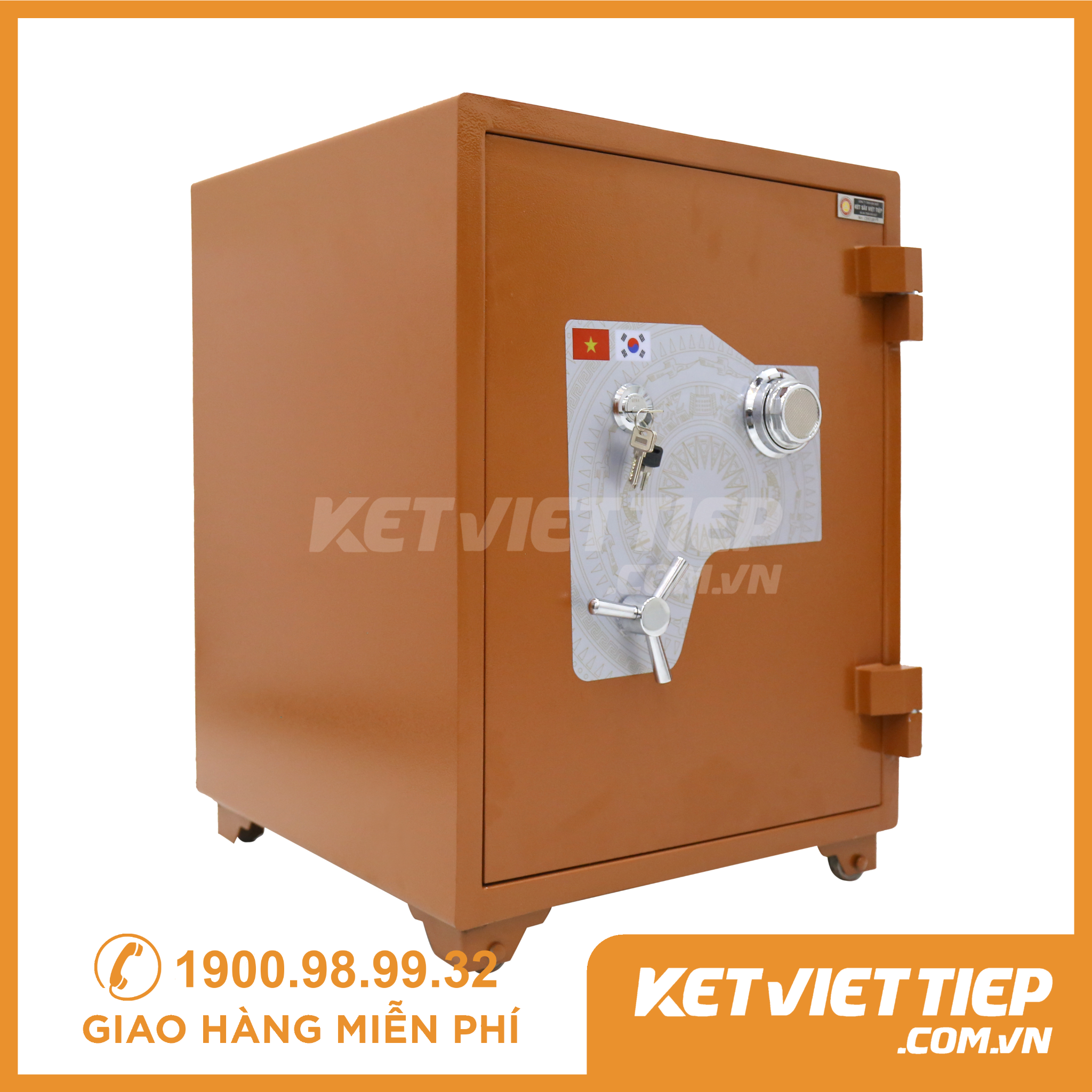 Két sắt siêu cường Việt Tiệp KVTSC189 khóa cơ