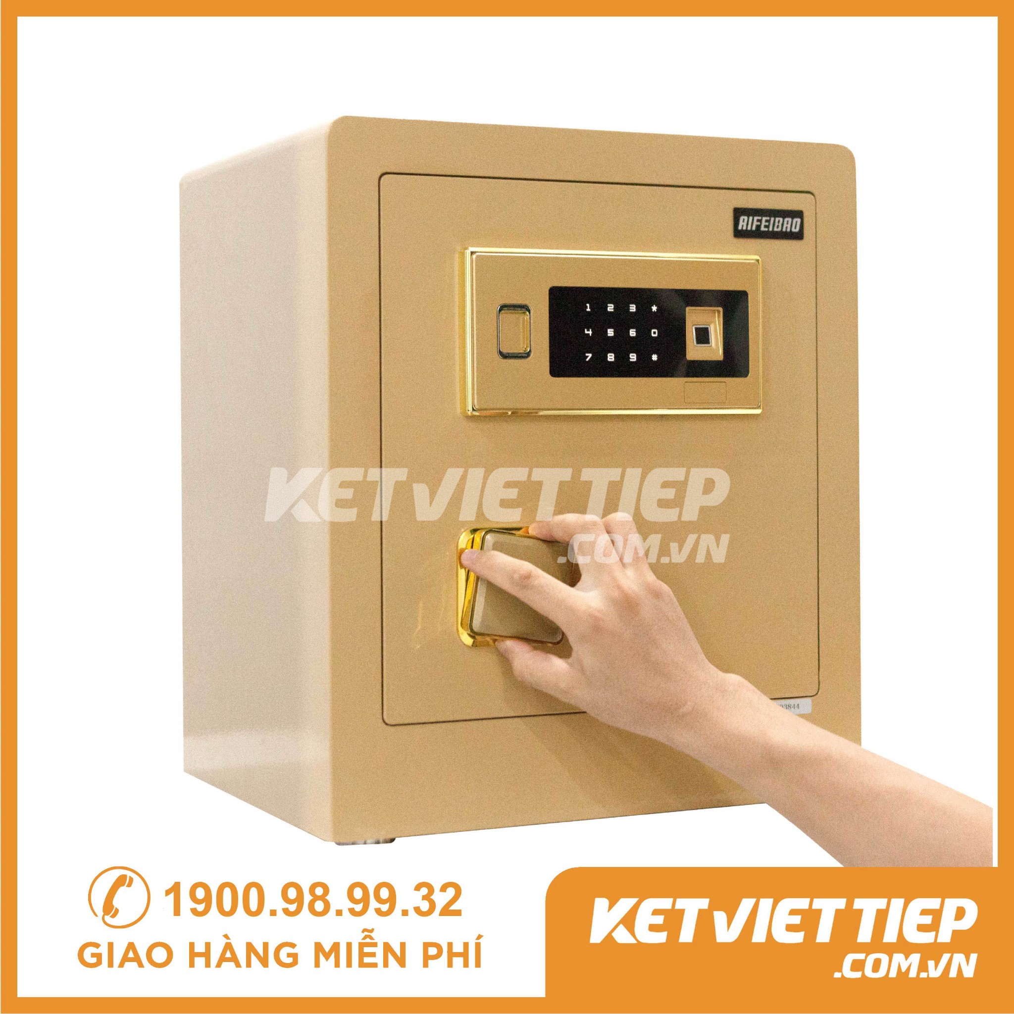 Két Sắt Mini Thông Minh Nhập Khẩu HK-M/D-45-BL công nghệ đức