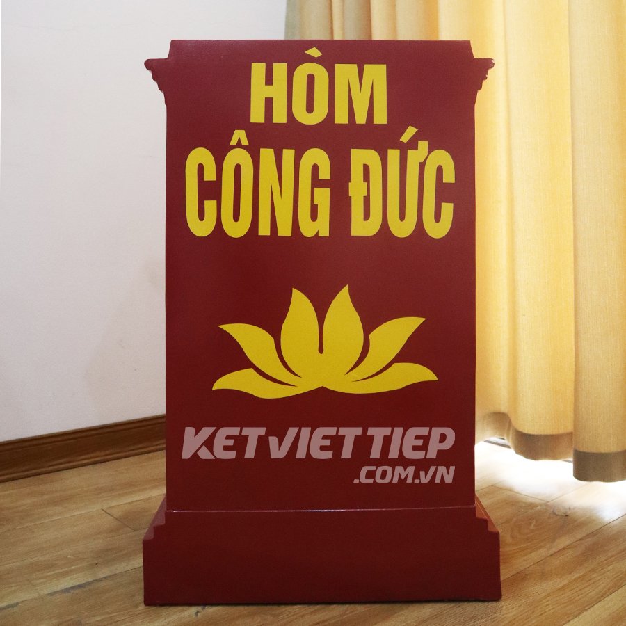 Két Sắt Công Đức Có Khe Bỏ Tiền Khóa Điện Tử CĐ100