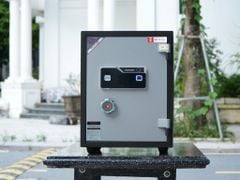 Két Sắt Việt Tiệp Vân Tay Điện Tử KVT55VTDT Chống Cháy