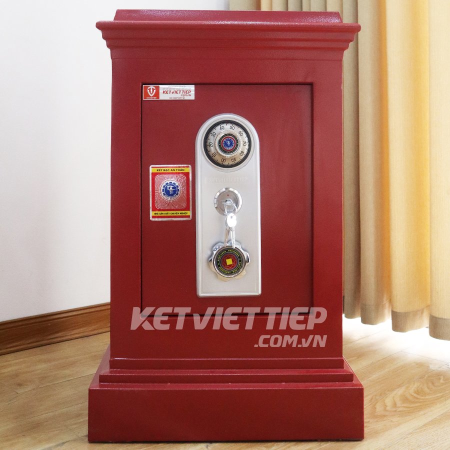 Két Sắt Công Đức Có Khe Bỏ Tiền CĐ56 Khóa Cơ