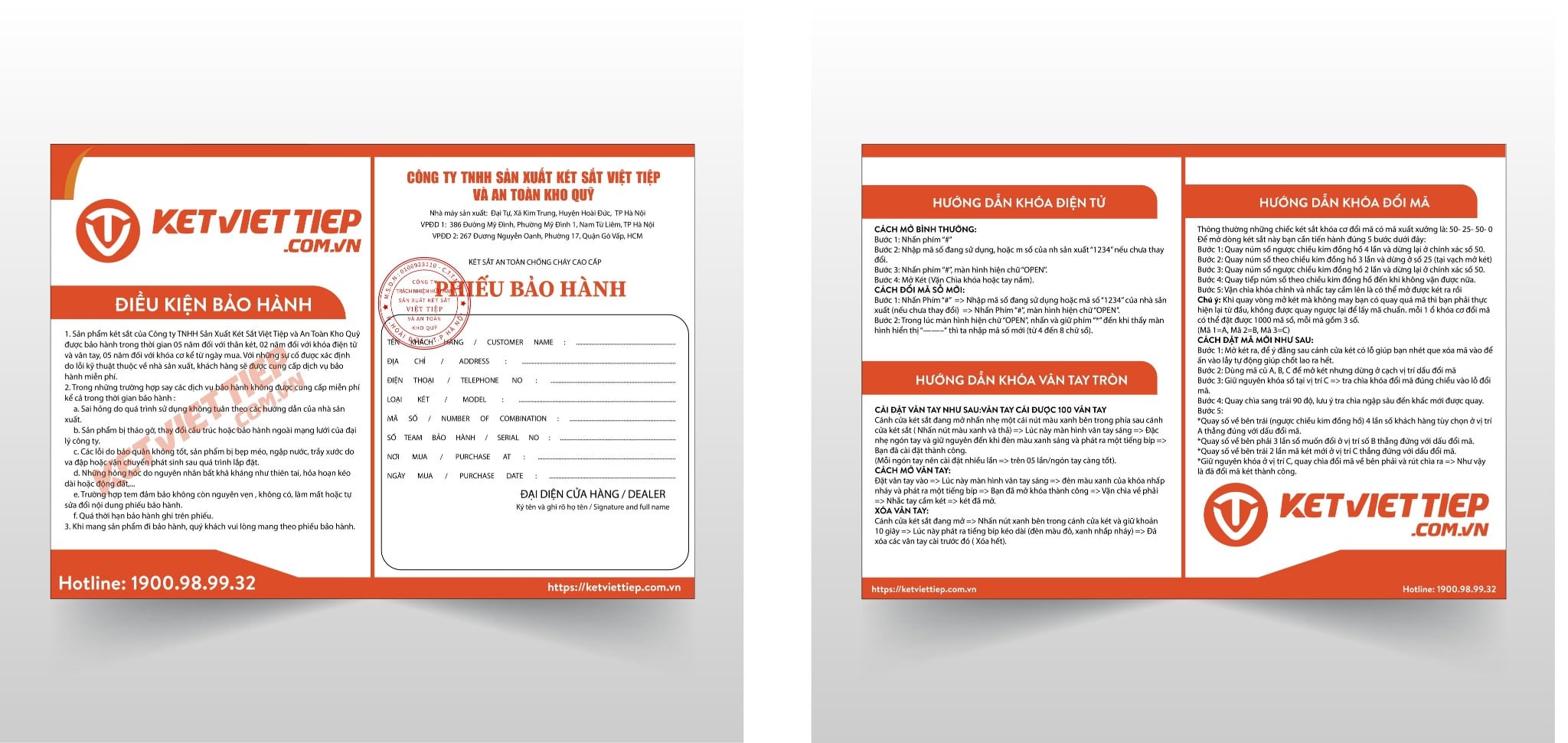 Két sắt Việt Tiệp ngân hàng KCC265 Điện Tử