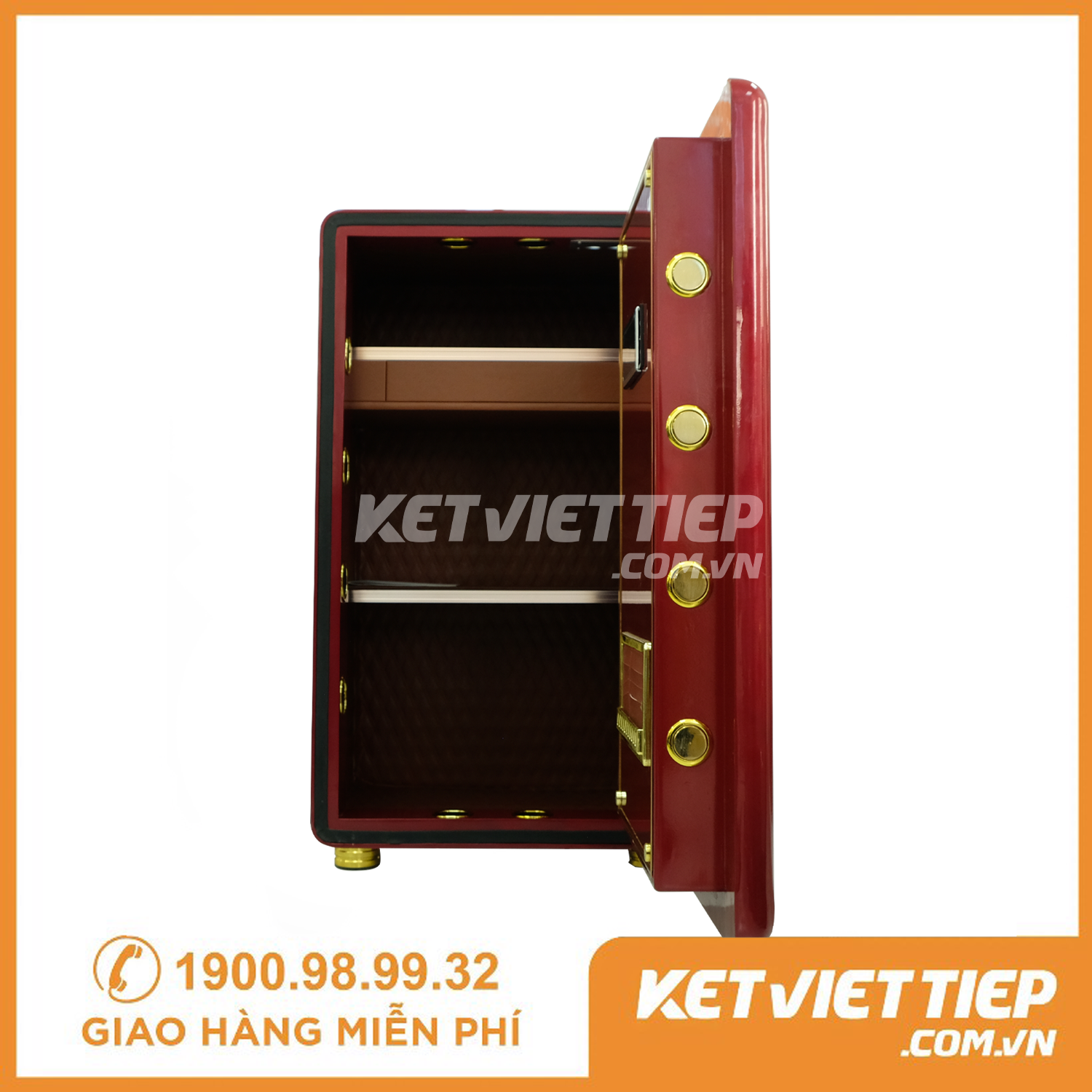 Két Sắt Aifeibao Khoá Vân Tay, Điện Tử 80-ALS