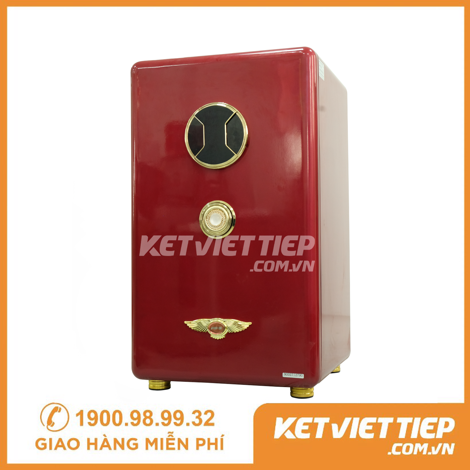 Két Sắt Aifeibao Khoá Vân Tay, Điện Tử 80-ALS