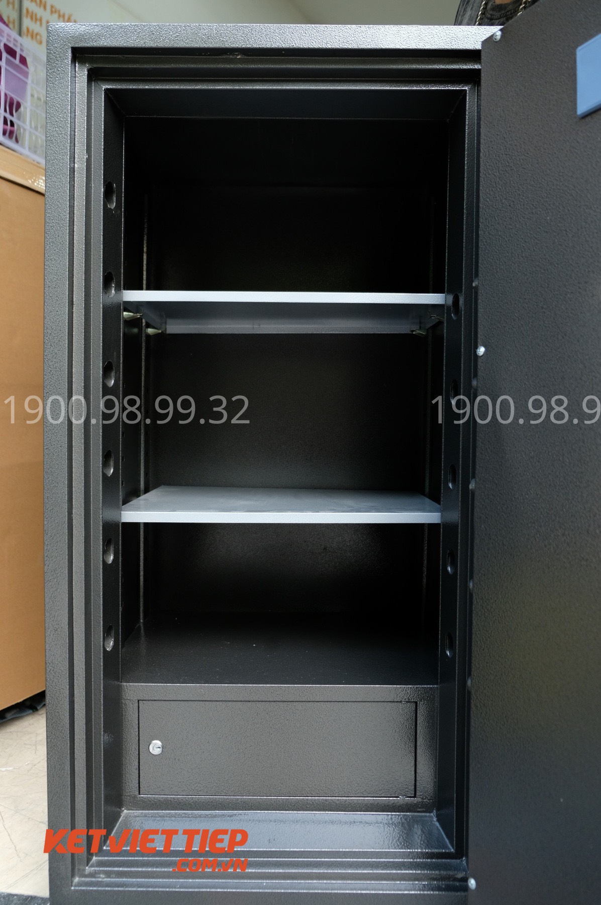 Két Sắt Việt Tiệp Cao Cấp Cỡ Lớn Loại To KCC265 Khóa Cơ Đổi Mã