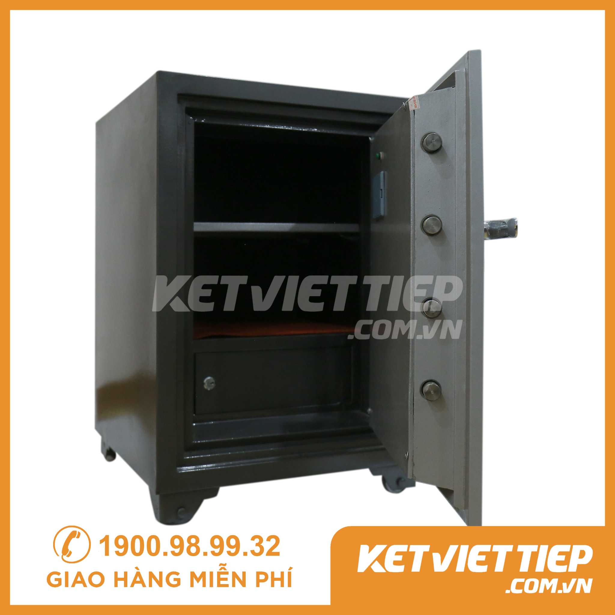 Két Sắt Việt Tiệp KVT125DT điện Tử chống cháy