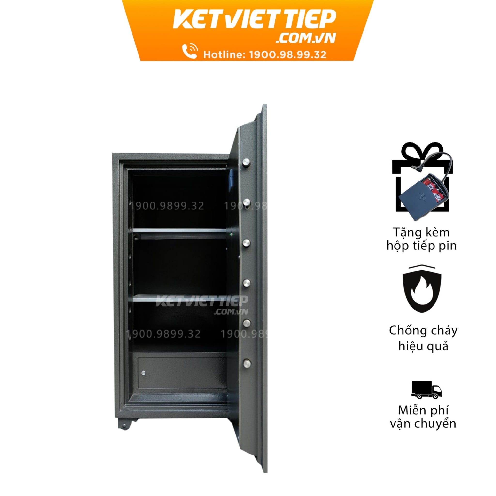 Két sắt Việt Tiệp ngân hàng KCC265 Điện Tử