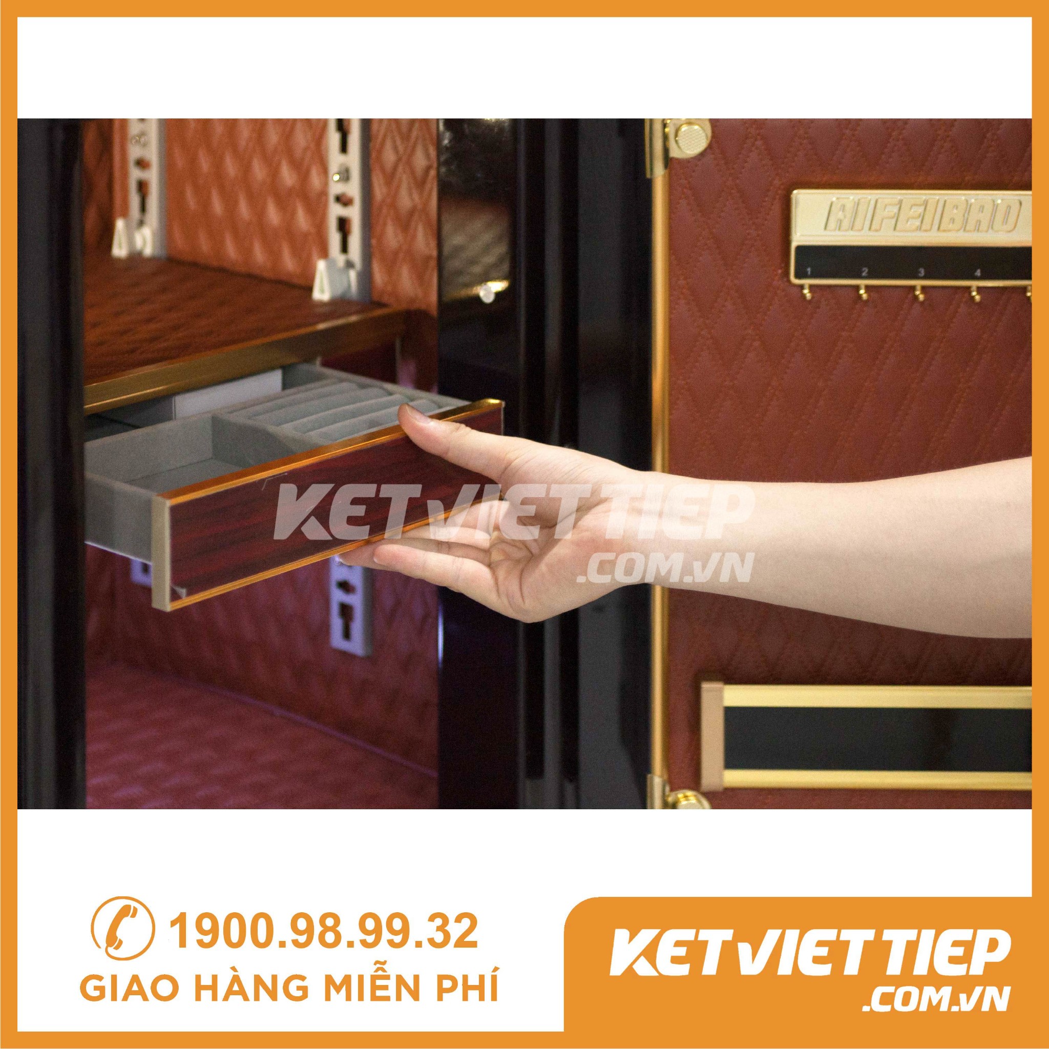 Két Sắt Nhập Khẩu Aifeibao 90-TBL