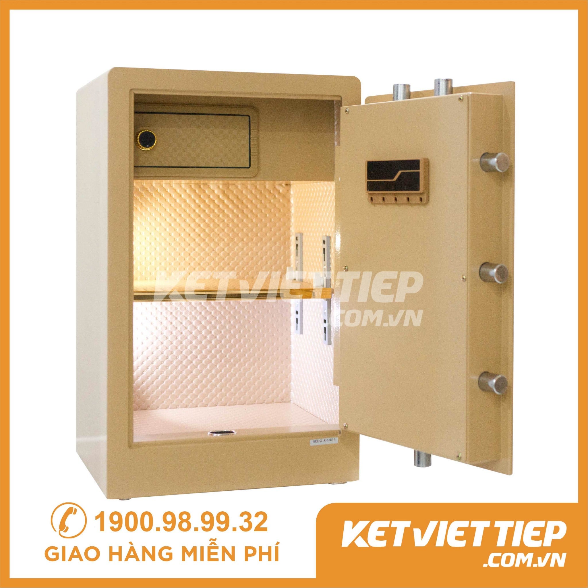 Két Sắt Vân Tay Điện Tử thông minh Aifeibao 60BL