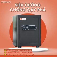 Két sắt siêu cường Việt Tiệp KSC55VTDT Khóa Vân Tay Điện Tử