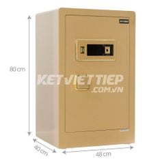 Két Sắt Vân Tay Điện Tử Aifeibao HK-M/D-80-BL công nghệ Đức