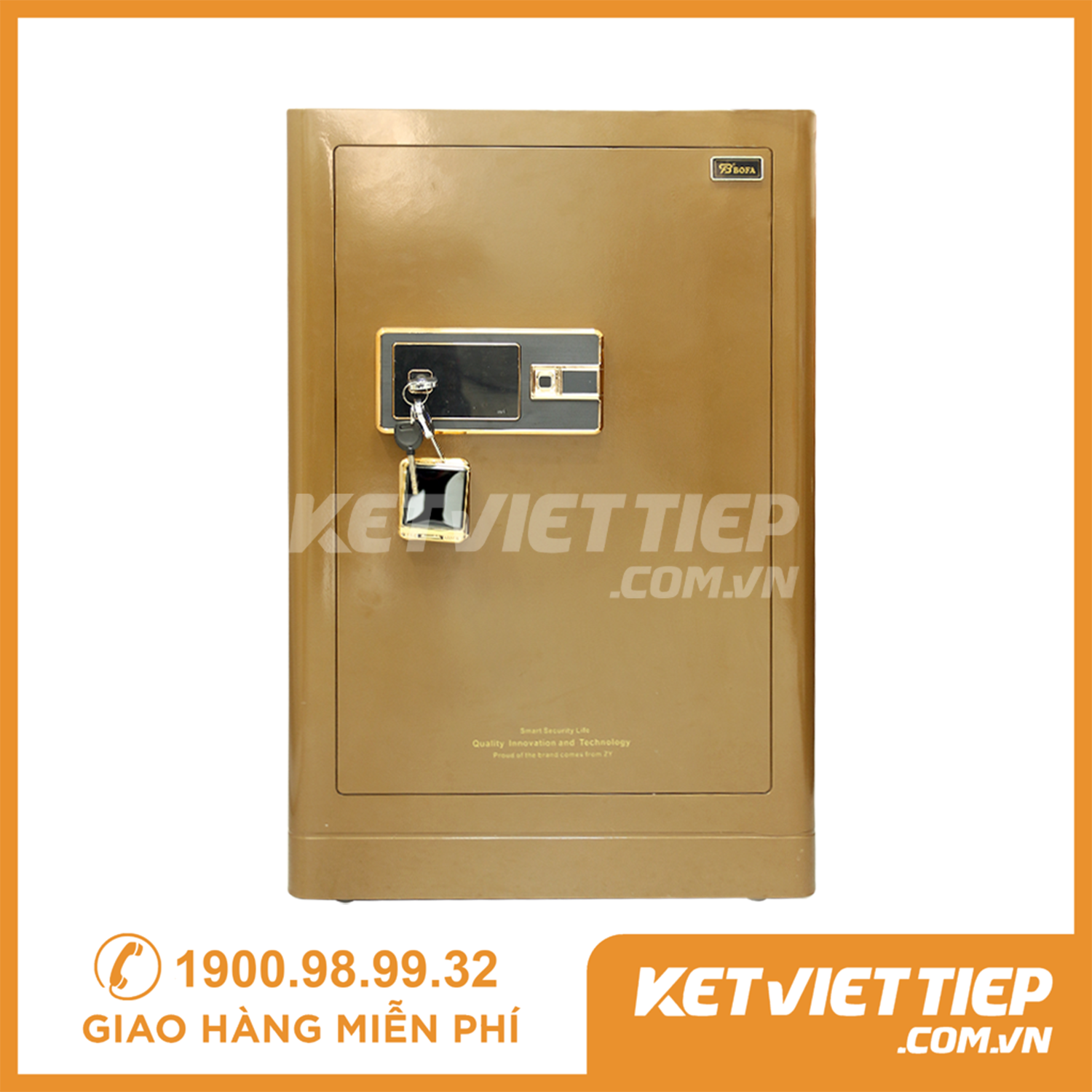 Két sắt Bofa BF-V-60BS2 Khóa vân tay điện tử