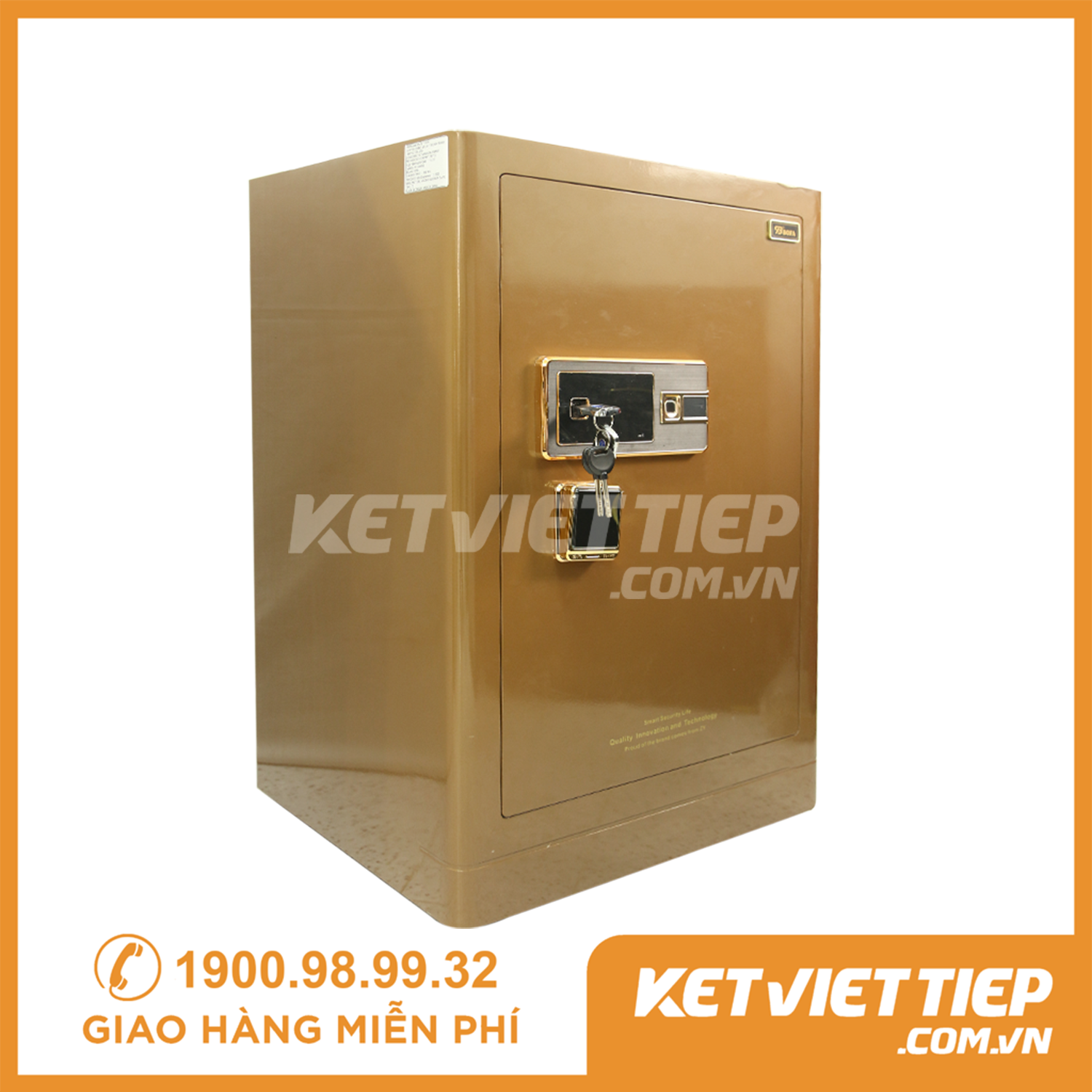 Két sắt Bofa BF-V-60BS2 Khóa vân tay điện tử