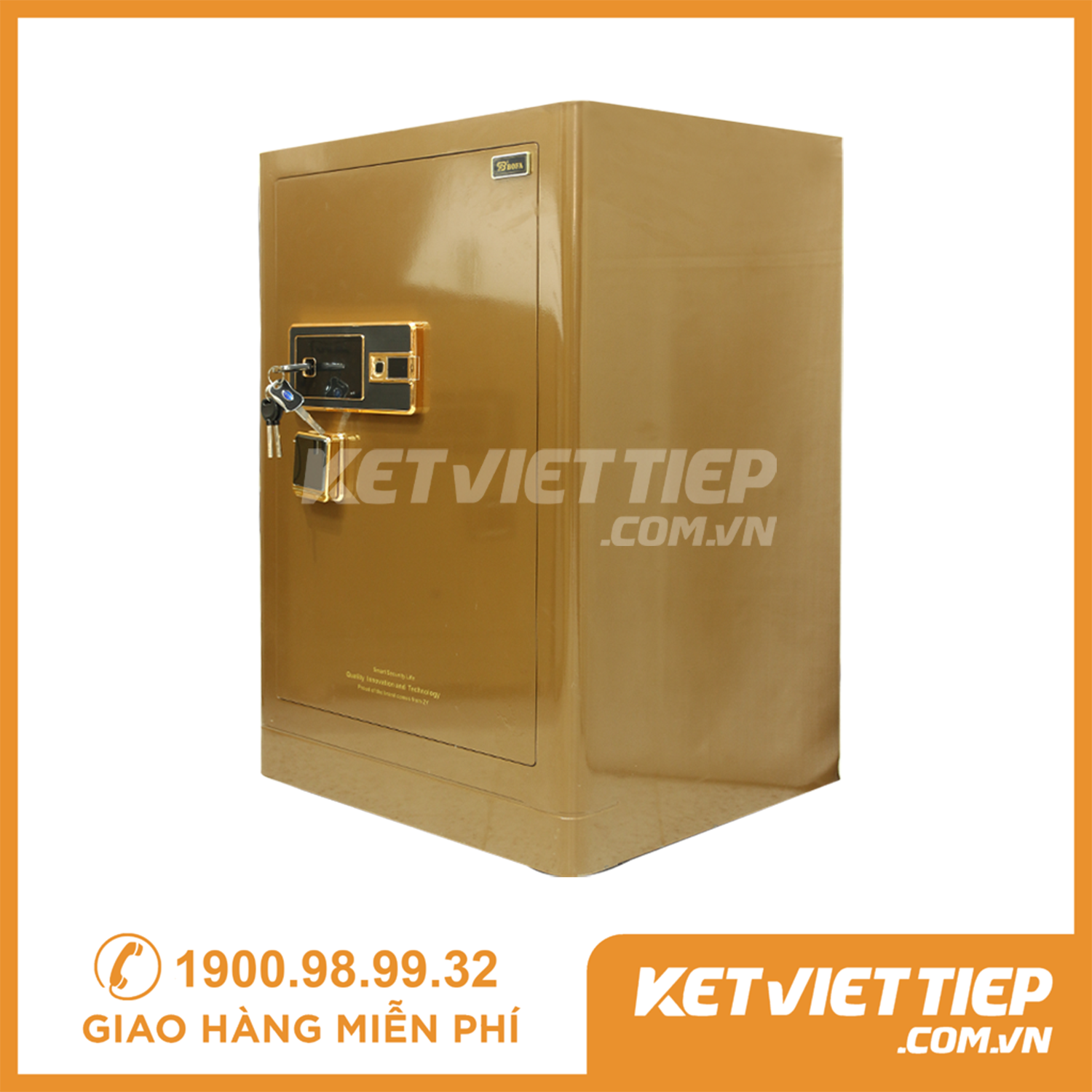 Két sắt Bofa BF-V-60BS2 Khóa vân tay điện tử