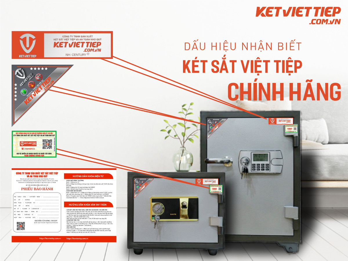 Két Sắt Việt Tiệp KV150DT Điện Tử chống cháy