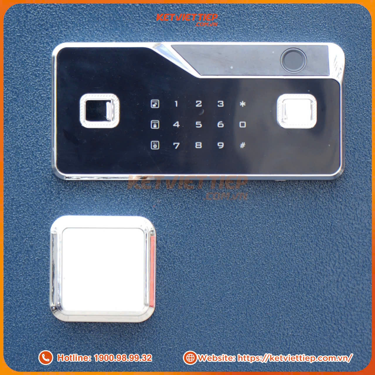 Két sắt Việt Tiệp SPM65 Khoá Vân Tay Điện Tử Kết Nối Thông Minh Về Điện Thoại